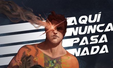 «Aquí nunca pasa nada» (Javier Marquina, Javier Ortiz y Guillermo Montañés, GP Ediciones)