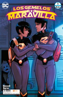 Portada de “Los gemelos maravilla” (Mark Rusell y Stephen Byrne, EDD Comics, 2019)