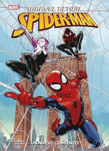 Marvel Action Spiderman #01 (Delilah S. Dawson, Fico Ossio, Panini Comics) - Portada