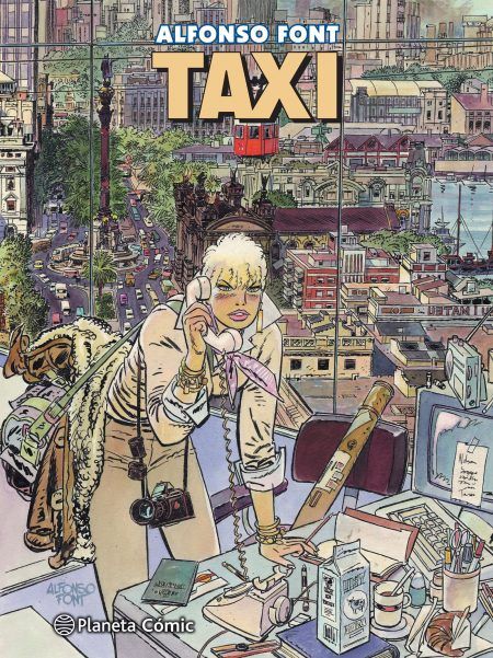 "Taxi" (Alfonso Font, Planeta Cómic) - Portada