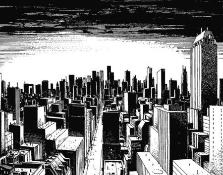"Ciudad" (Ricardo Barreiro y Juan Giménez, 1981) ciudad_destacada