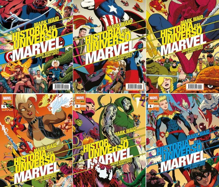 “Historia del Universo Marvel” (Mark Waid, Javier Rodríguez y Álvaro López, Panini Cómics)