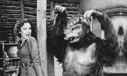 «¡Quita tus patas de encima, mono asqueroso! Gorilas, orangutanes y chimpancés en el cine» (Jorge San Román, Diábolo Ediciones)