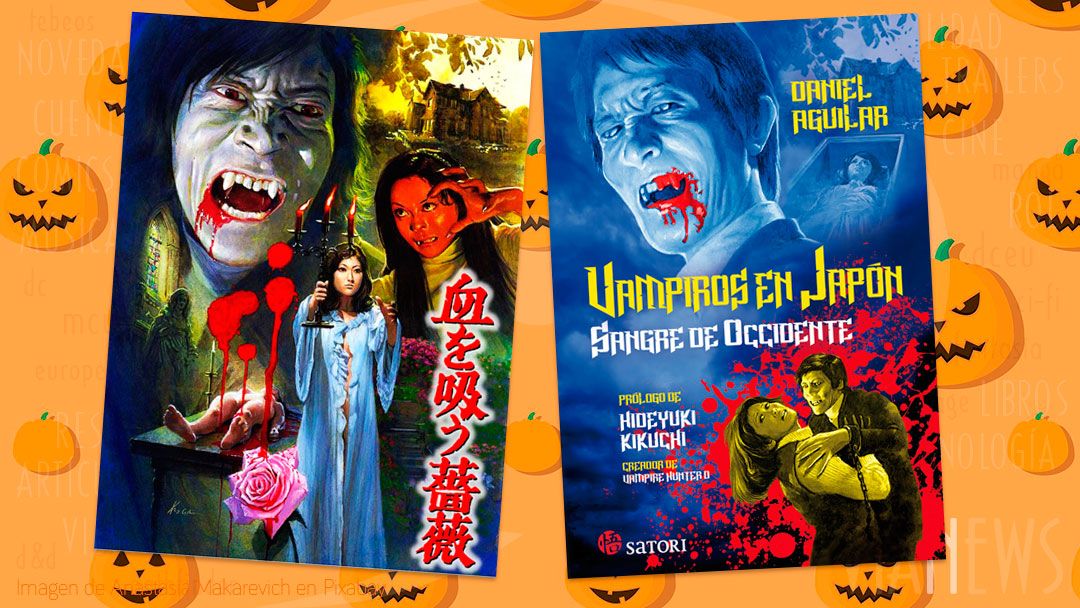 “Vampiros en Japón. Sangre de Occidente” (Daniel Aguilar, Satori Ediciones)