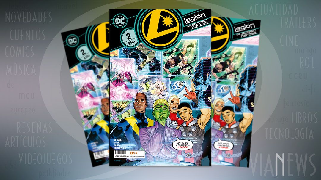 “Legión de Superhéroes #2” (Brian Michael Bendis y Ryan Sook, ECC Cómics)