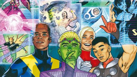 "Legión de Superhéroes #2" (Brian Michael Bendis y Ryan Sook, ECC Cómics) legionsuperheroes2_destacada