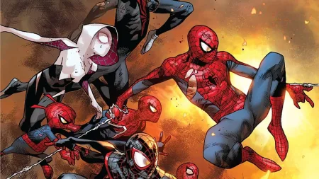 "El Asombroso Spiderman #48: Universo Spiderman" (Dan Slott, Christos N. Gage y otros, Panini Cómics) spiderman48_universospiderman_destacada