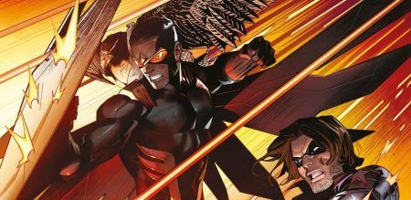 "El Halcón y Soldado de Invierno: Corta una cabeza" (Derek Landy y Federico Vicentini, Panini Cómics) halconsoldado_destacada