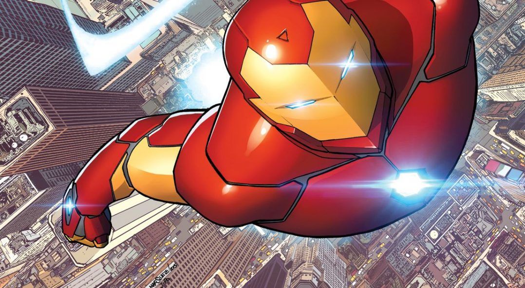 "Invencible Iron Man #1: Reinicio" (Brian Michael Bendis, David Marquez y Mike Deodato Jr., Panini Cómics)