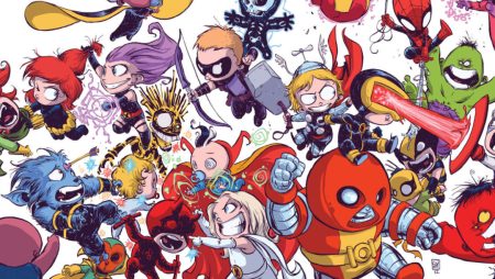 "Peque Marvels: VvX" (Skottie Young, Panini Cómics) pequemarvels_destacada