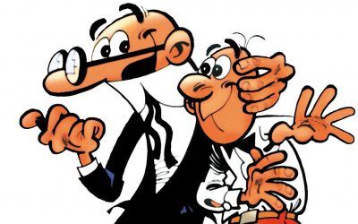 Monedas de Mortadelo y Filemón para el aniversario de Francisco Ibáñez