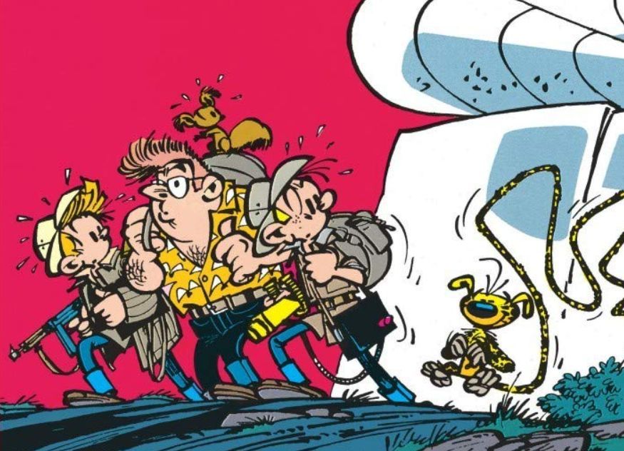 «Spirou y Fantasio: El prisionero de los siete budas» (André Franquin, Greg y Jidéhem, 1959)