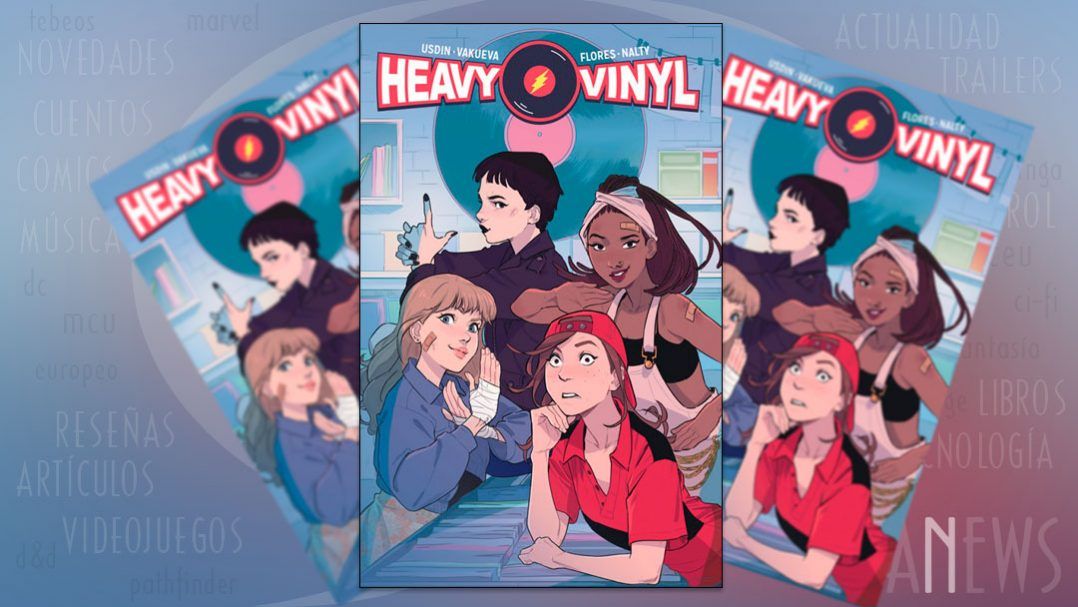 "Heavy Vinyl #1" (Carly Usdin y Nina Vakueva, Fandogamia Editorial)