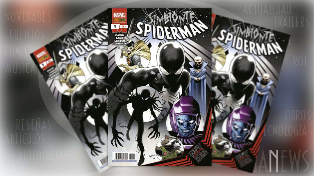 “Spiderman Simbionte #3. Rey de Negro” (Peter David y Greg Land, Panini Cómics)