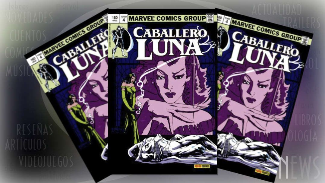 "Biblioteca Caballero Luna #4: Vidriera escarlata" (Doug Moench y Bill Sienkiewicz, Panini Cómics)