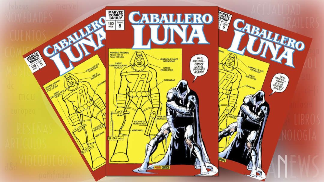 “Biblioteca Caballero Luna #5” (Doug Moench y Bill Sienkiewicz, Panini Cómics)