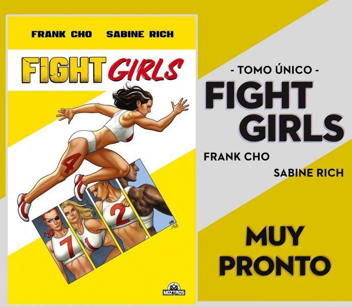 Moztros Editorial anuncia "Fight Girls" de Frank Cho
