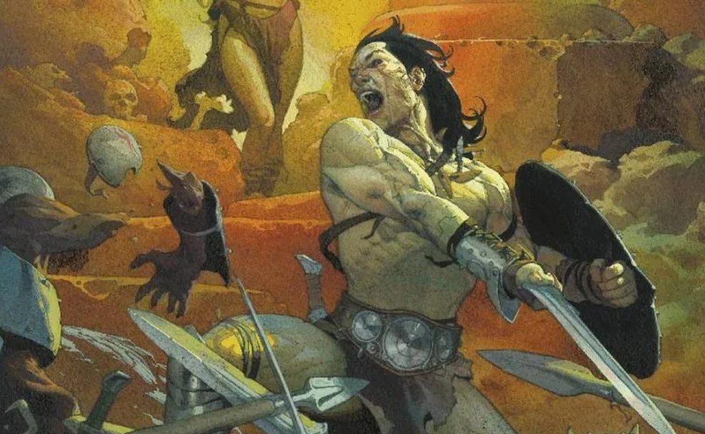 "Conan el Bárbaro #1: La vida y la muerte de Conan" (Mahmud Asrar y Jason Aaron, Panini Comics)