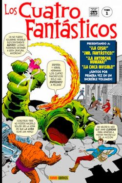 Portada de Marvel gol. Los 4 Fantásticos 1