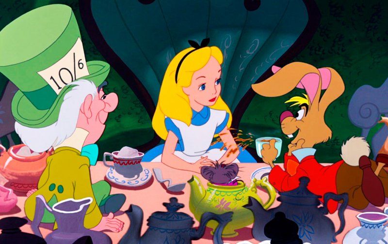 «Alicia en el país de las maravillas» (Clyde Geronimi, Hamilton Luske y Wilfred Jackson, 1951)
