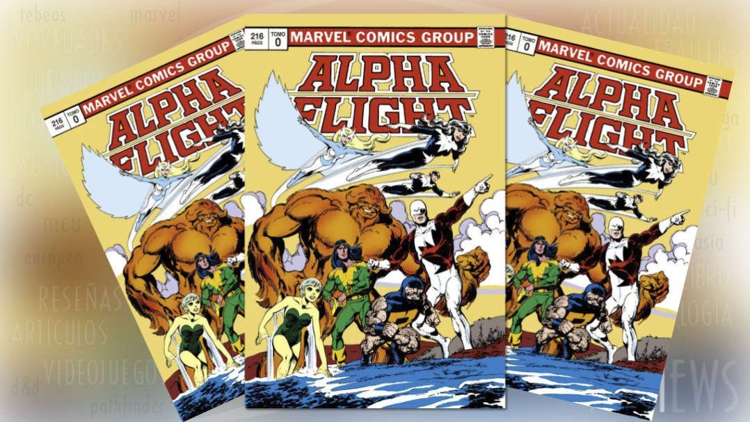 "Biblioteca Alpha Flight #0" (John Byrne y otros, Panini Cómics)