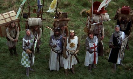 «Los caballeros de la mesa cuadrada y sus locos seguidores» (Terry Jones y Terry Gilliam, 1975)