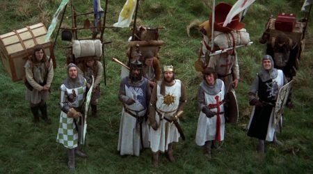 "Los caballeros de la mesa cuadrada y sus locos seguidores" (Terry Jones y Terry Gilliam, 1975) caballerosmesacuadrada_destacada
