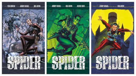 Plan Editorial de "Spider", en la Línea Albion Plan Editorial de Spider