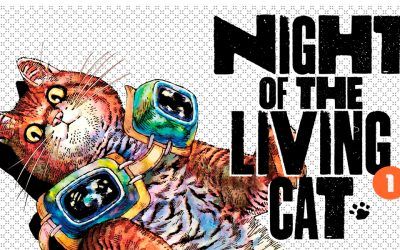 “Nyaight of the living cat #1” (Hawkman y Mecha-roots, Panini Manga)