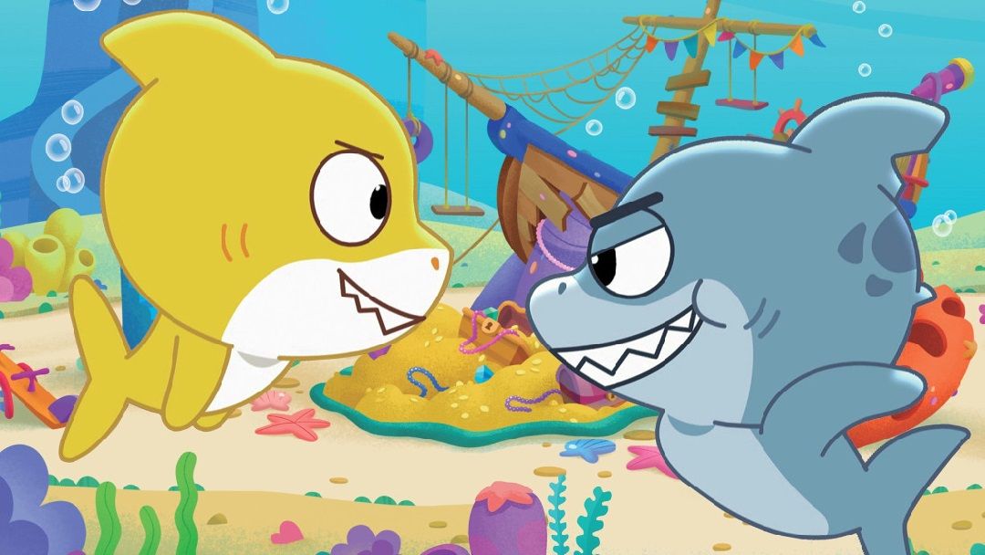 “El gran show de Baby Shark; Duelo de tiburones” (Nickelodeon, Beascoa)