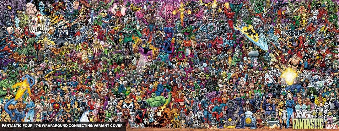 Scott Koblish rompe récords con su portada para “The Fantastic Four #700 y 701”