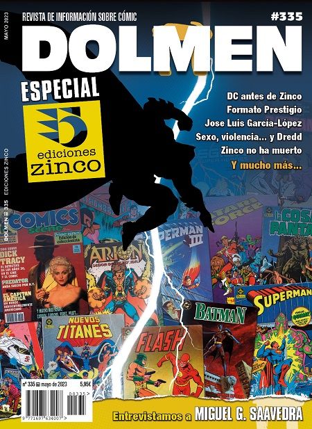 Especial Ediciones Zinco, monográfico XL en la revista Dolmen del mes de mayo