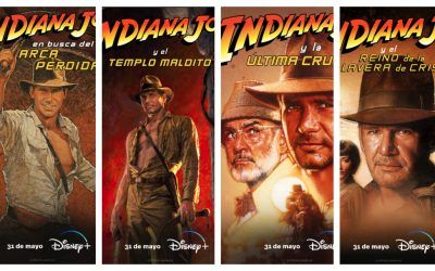 Disney+ estrena las cuatro películas de Indiana Jones