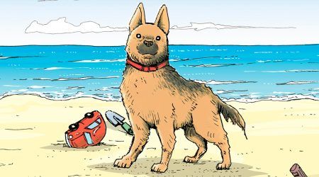 "El chico y el perro" (Seishu Hase y Takashi Murakami, Distrito Manga) El chico y el perro