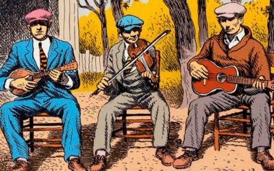 «Héroes del blues, el jazz y el country» (Robert Crumb, Nørdicalibros)