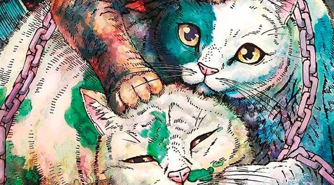 «Nyaight of the living cat #3» (Hawkman y Mecha-roots, Panini Manga)