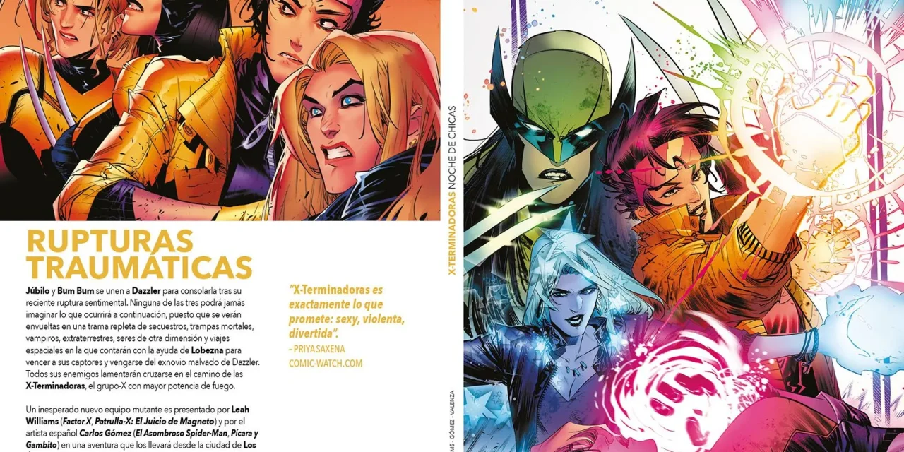 «X-Terminadoras: Noche de chicas» (Leah Williams y Carlos Gómez, Panini Cómics)