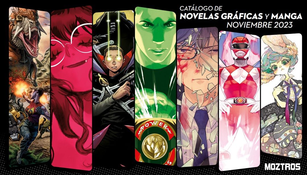 Novedades de Moztros Editorial de noviembre de 2023