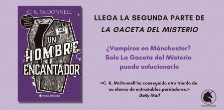 Wonderbooks presenta "Un hombre encantador" de C. K. McDonnell