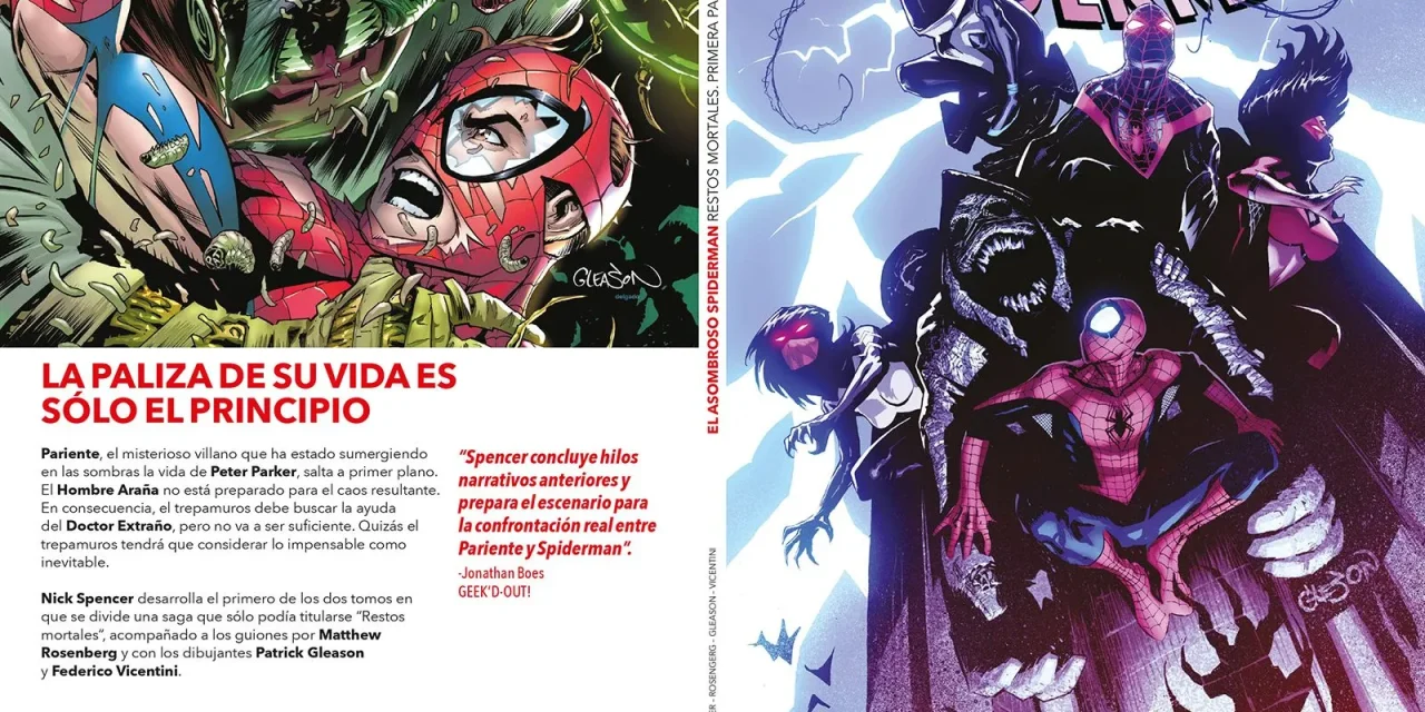 “El Asombroso Spiderman #12: Restos mortales” (Nick Spencer, Patrick Gleason y otros, Panini Cómics)