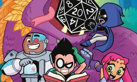 «Teen Titans Go! ¡Lanza el dado!» (Heather, P.C. Morrissey, Agnes Garbowska y Sandy Jarrell, ECC)