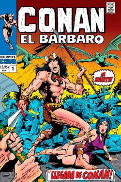 Biblioteca Conan. Conan el Bárbaro 1