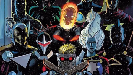 "Guardianes de la Galaxia de Donny Cates" (Marvel Deluxe) (Donny Cates, Geoff Shaw, Cory Smith y otros, Panini Cómics) guardianesgalaxia_donnycates1_destacada