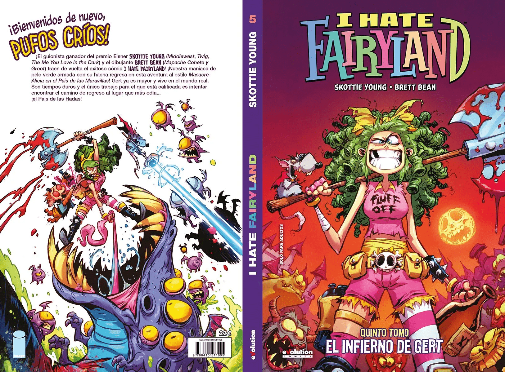 “I Hate Fairyland #5” (Skottie Young y Brett Bean, Panini Cómics) - Via
