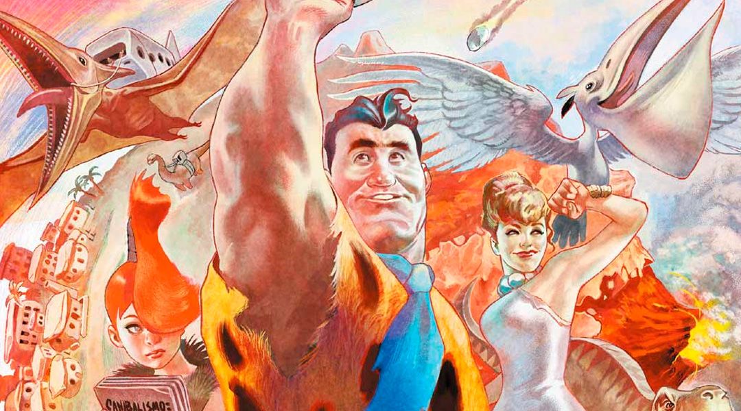 «Los Picapiedra» (Mark Russell, Steve Pugh y Rick Leonardi, ECC Ediciones)