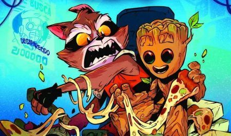 "Mapache Cohete y Groot: La búsqueda de StarLord" (Cam Kendell y Amanda Deibert, Panini Cómics) mapachegrootstarlord_destacada