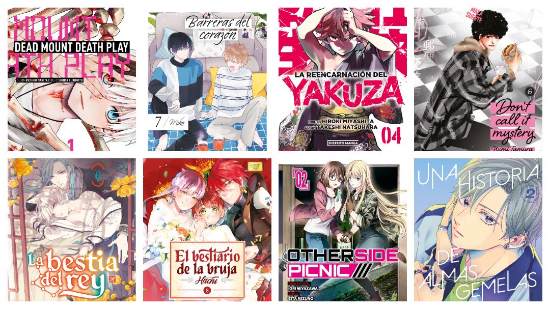 Novedades de Distrito Manga de mayo de 2024