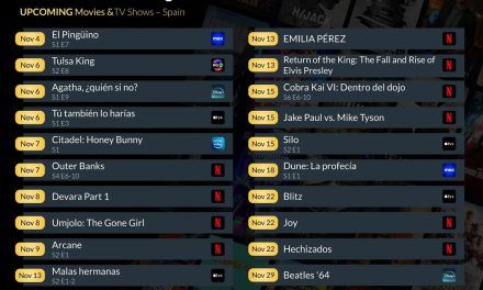 Estrenos de las plataformas de streaming de noviembre de 2024
