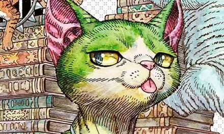 «Nyaight of the living cat #4» (Hawkman y Mecha-roots, Panini Manga)