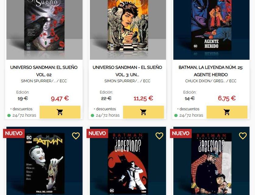 Tercera tanda de saldos de ECC Ediciones en Bibliostock